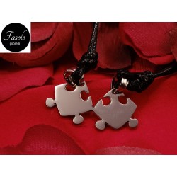 Ciondolo Puzzle doppio
