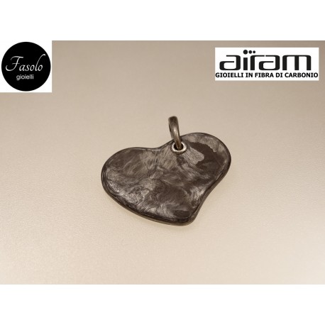 Ciondolo in carbonio. Airam. Fasolo Gioielli - Torino -