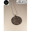 Collana Ciondolo"Disco camouflage"
