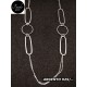 Collana lunga 90 cm.