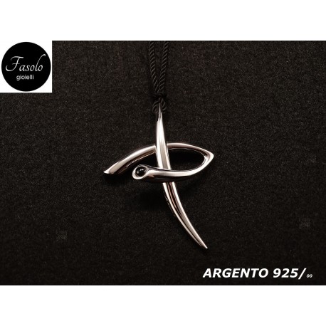Croce stilizzata con onice