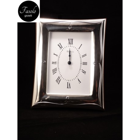 Orologio 9 x 13 in argento bilaminato