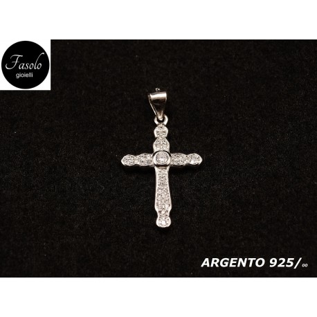 Croce con zirconi