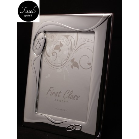 Portafoto 13 X 18 con fedi 25° Anniversario