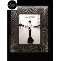 Portafoto 13 X 18 " ONDE" Cristallo e Argento