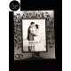 Portafoto 13 X 18 " FEDI" Cristallo e Argento