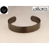 Bracciale in carbonio - altezza 1,5 cm. - Fibra Fine - Fasolo Gioielli Torino