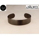 Bracciale in carbonio - altezza 1,5 cm. - Silk