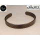 Bracciale in carbonio - altezza 1 cm. - Fibra Fine - Fasolo Gioielli Torino