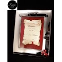 Cornice LAUREA Argento e Legno