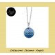 Collana Chiama Angeli strass sfumature blu. Vendita on line Manuel Zed