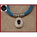 Collana ciondolo QUARZO AZZURRO