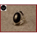 Anello ONICE e MADREPERLA BIANCA