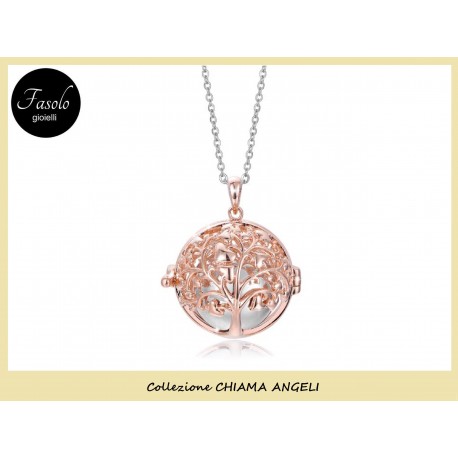 Chiama Angeli Con Albero Della Vita Rosè