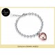Bracciale Cuore Rosa  Suono Della Felicità