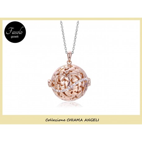 Chiama Angeli Rosè Con Cristalli