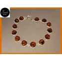 Bracciale Ambra e Argento