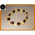Bracciale Ambra Ovali 2 Colori