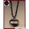 Collana Lunga Fenice Nera