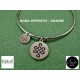 NODO INFINITO / UNIONE rosè bracciale Kidult Torino. Vendita online. Fasolo Gioielli