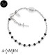 AMEN - Bracciale rosario in argento - Fasolo Gioielli Torino