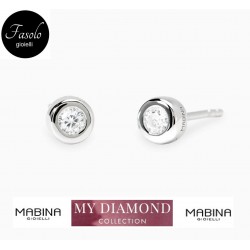 Orecchini punto luce con Diamanti - Fasolo Gioielli Torino