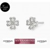 Orecchini QUADRIFOGLIO con Diamanti